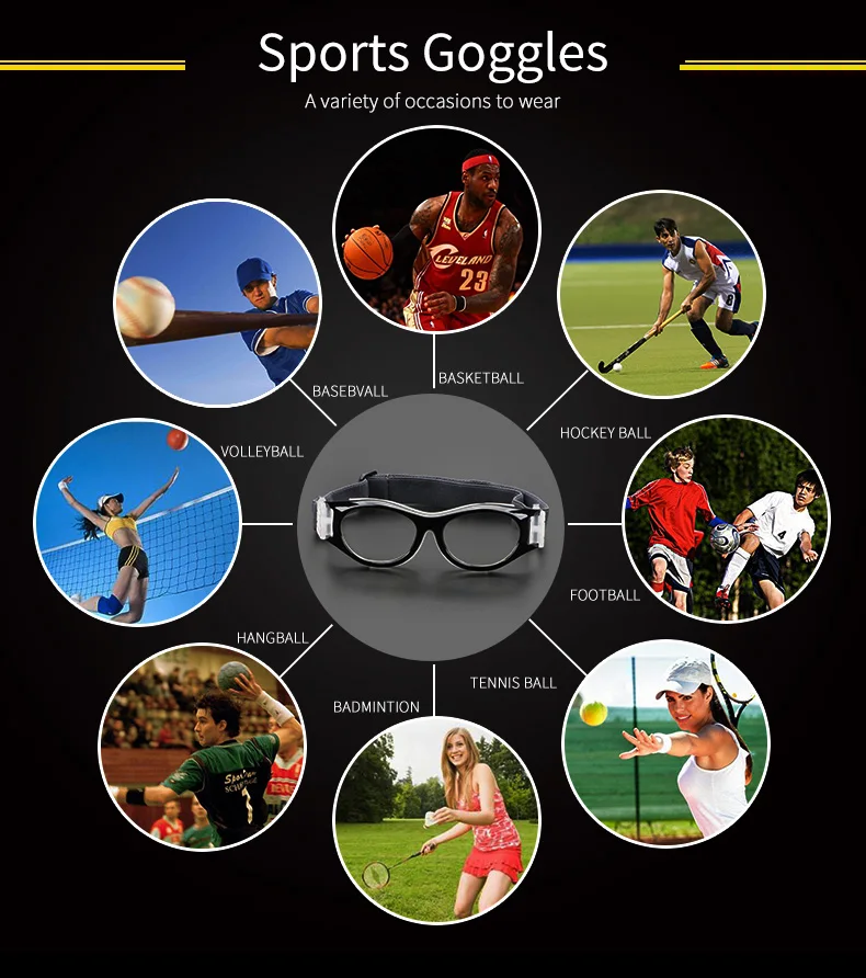 Kids Basketball Spectacles Custom Child Cycling Goggles Anti Fog