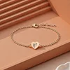 1 lettera d'amore in oro rosa