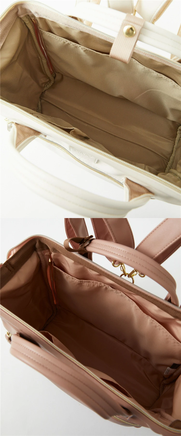 Japanese Leather 3WAY Boston Cross Sling Shoulder Bag Handbags Unisex Mochilas travel school college Backpack Minimalist Bolsos