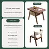 Stile rattan intrecciato + seduta imbottita