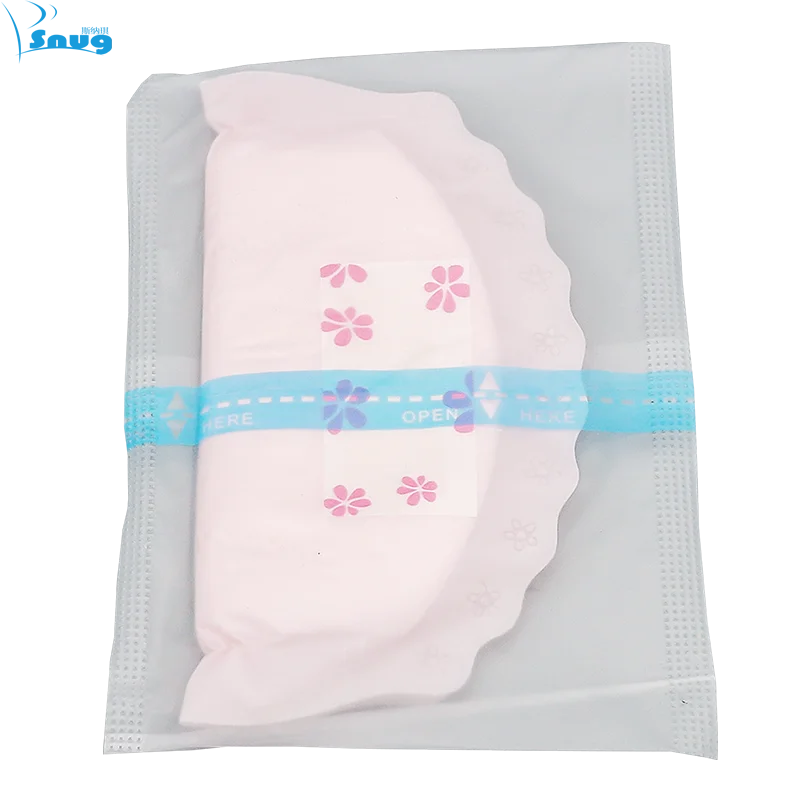 Snug 130D Adhesive Absorbing Non Washable Disposable Breast Nursing Shield Pads Pink