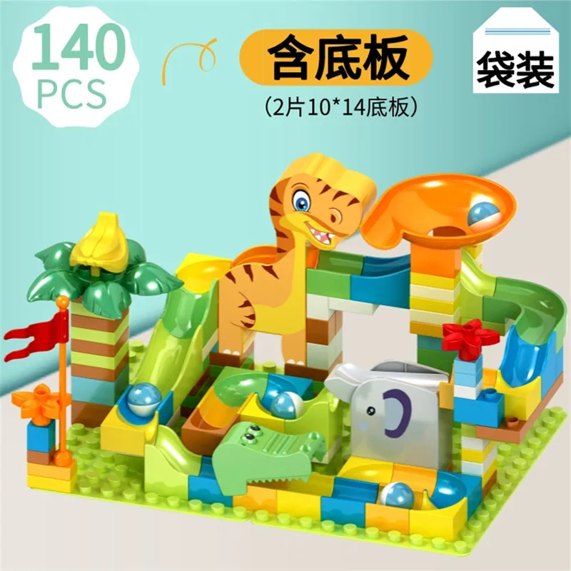 140pcs Dinosaur Ball Building Blocks Assemble DIY Bricks