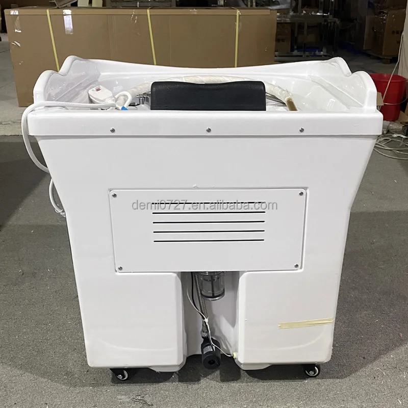 Baasha All-In-One Mobile Head Spa Equipment With Water Circulation System Portable Hair Washing Station With Light Therapy Function Japanese Head Spa Waterfall Equipment Ckal1185 - View #2
