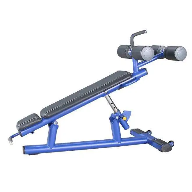 Home Gym Machine Back Extension Commercial Adjustable Decline Abdominal Crunch Bench