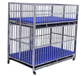 Hotselling cheap foldable stainless steel pet cage for small or large dog use