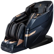 2023 Latest Model Innovational Technology Dual Manipular Infrared Heat Therapy Full Body Zero Gravity  3D Massage Chair