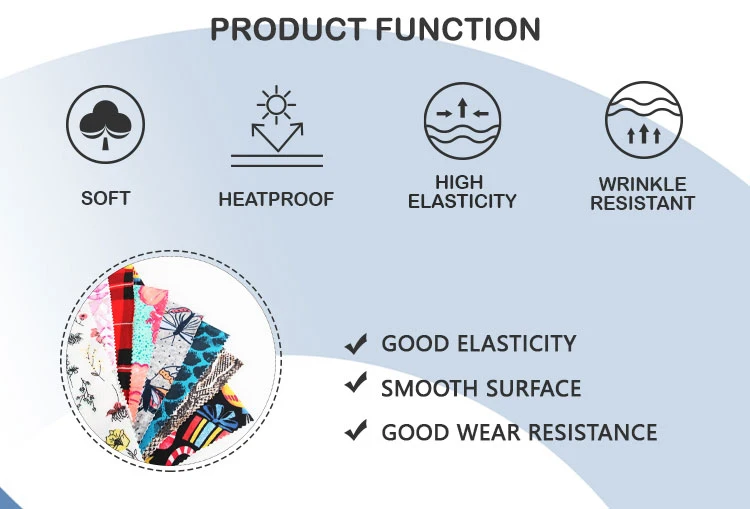 Ready to Ship Custom Arrival Composition 4 Way SPANDEX Stretch Polyester Spandex Jersey Knit Fabric