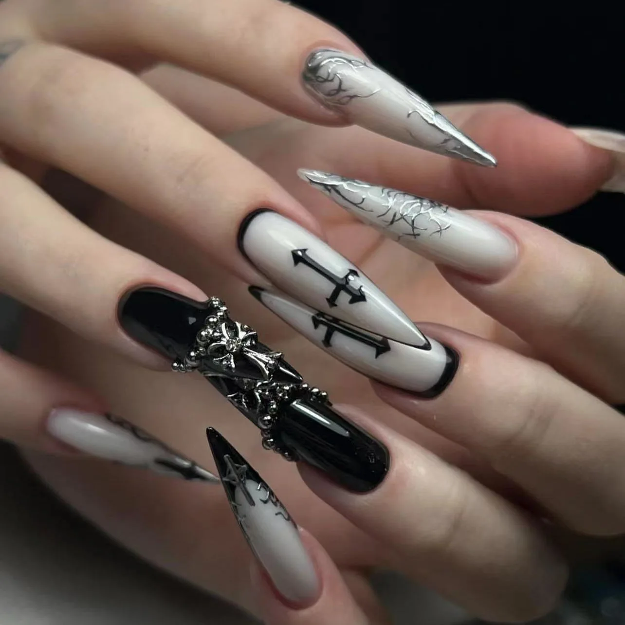 Reusable Handmade Designer Luxury Custom Press on Nail Packaging Box Wholesale Extra Long Short Best Acrylic Press on Nails