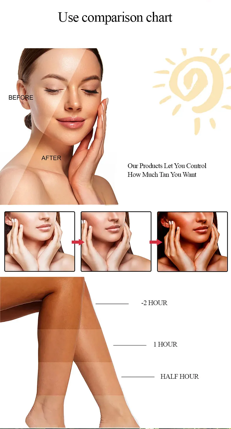 Tanning Oil Spray Private Label 100ml Watermelon Mango Coconut Sun Tan