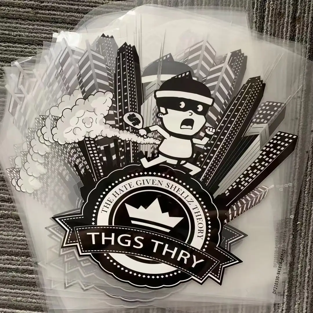 Cartoon character logo