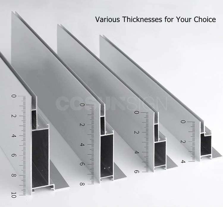 Waterproof Custom Display Dynamic Poster Picture Seg Thin Frame Indoor Outdoor Sign Fabric Portable Led Advertising Light Box