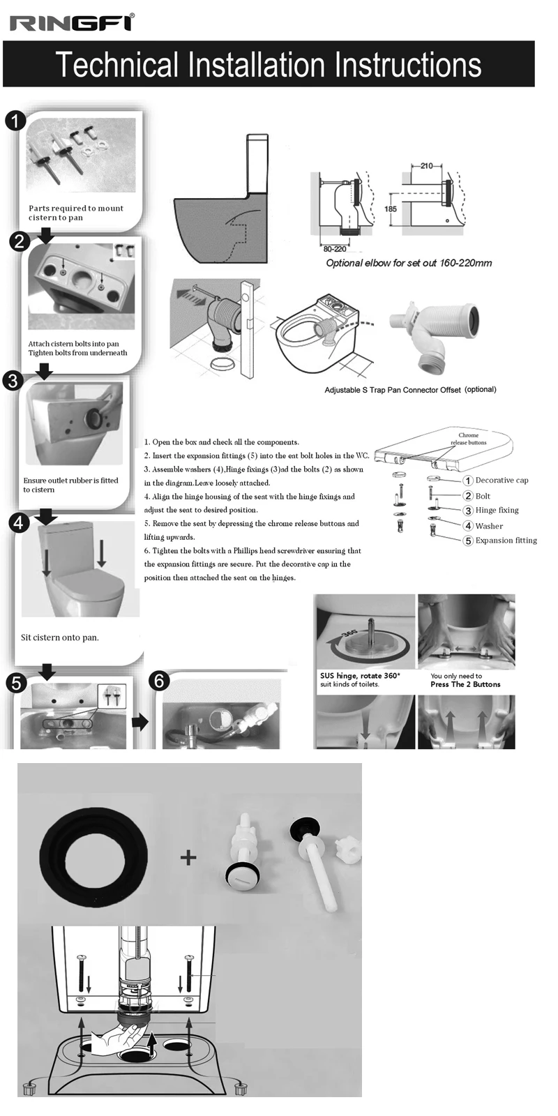 Bowl Wc Red Toilets One Piece Ceramic Sanitary Floor Closet Matt Black Elongated Pan Bath Room Sink Bidet Nordic Toiletry Set Buy Bowl Wc Red Toilets One Piece Ceramic Sanitary Floor