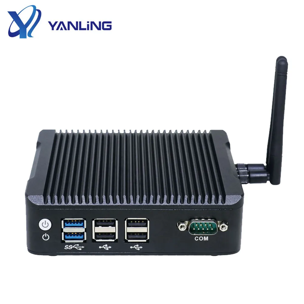 X86 Nano Itx Motherboard Fanless Computer Intel N3160 Ubuntu Mini Pc with Dual Lan