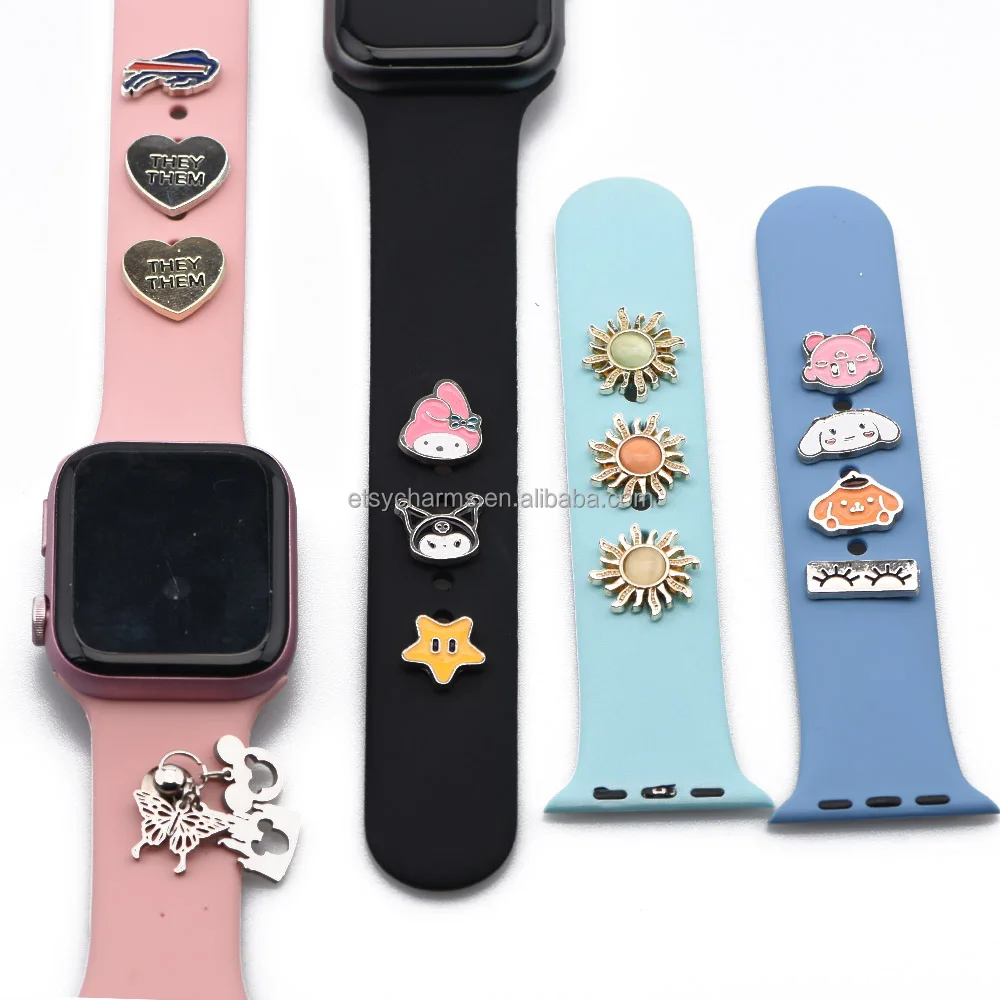 watch band Charms Designer charms for Apple Watch Band Strap Creative Decorative Nails Watch band studs for iWatch Bracelet