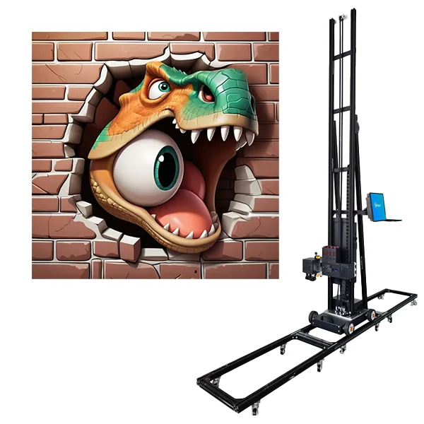 HJ Quick Installation Wall Mounted Printer Portable for Home Use Wall Printer Uv