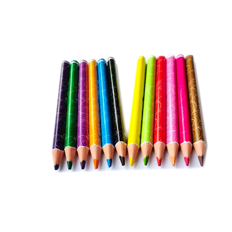 Custom logo Pencils Jumbo Color 4mm Lead for Plastic Pencil Lapiz