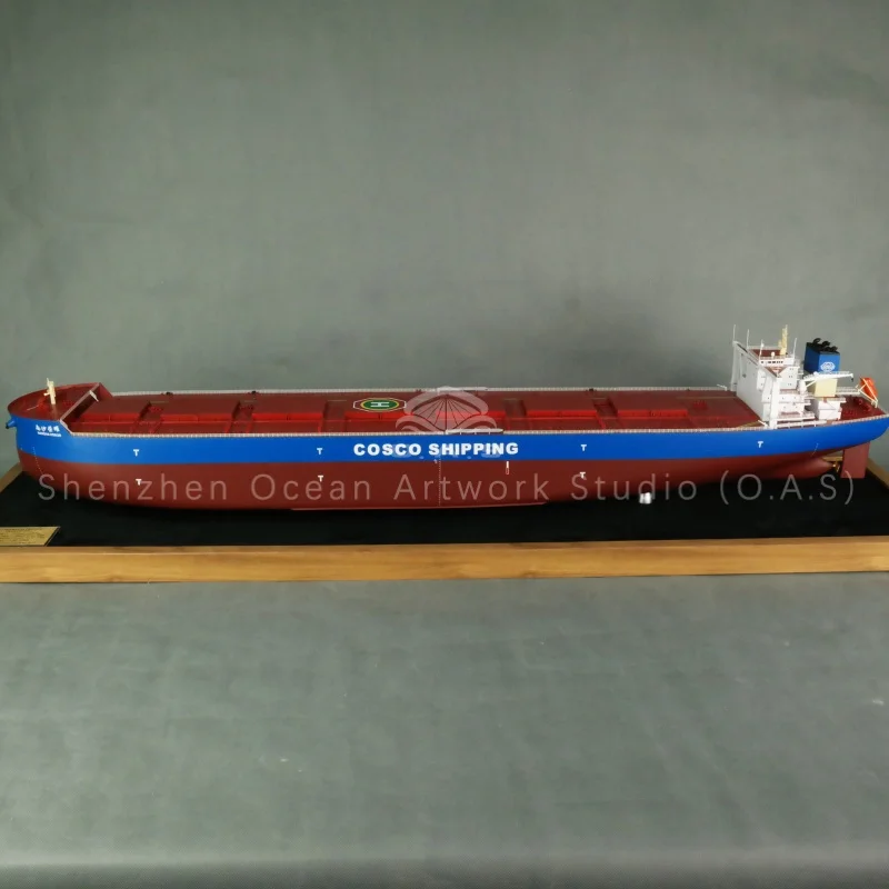This high-precision VLOC model replicates classic Dutch shipyard design with realistic details. Features full ship anchor chain assembly, accurate ship stock model and functional side boarding ladder. Made of premium materials with fine craftsmanship, stable structure and authentic appearance. Ideal for maritime exhibitions, technical displays, shipyard souvenirs and corporate gifts. Fully customizable in scale, color and markings for shipping and shipbuilding enterprises.Amber@vesselmodel.com Tel: +86 18038048785