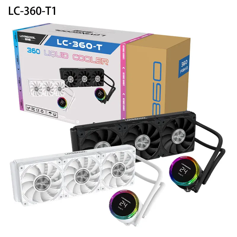 Lovingcool 液体クーラー LovingcoolリアルタイムTEMPディスプレイウォーターポンプ