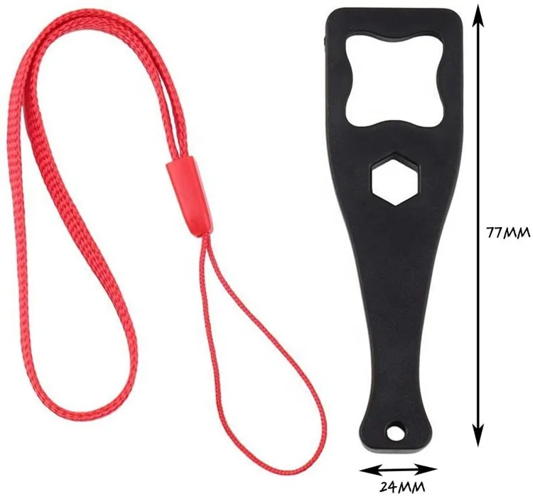 
Портативный затягивающий гаечный ключ Aipaxal, гаечный ключ, пластиковый гаечный ключ с ремешком безопасности для GoPro 