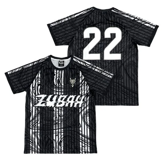 Custom Soccer Jersey Boxy Breathable Polyester Streetwear Sublimation Oversized Football T-Shirts
