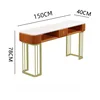 Orange Double Manicure Table, 150*40*78cm