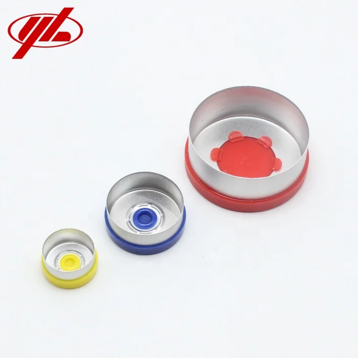 
13 мм, 20 мм, 32 мм, использованная в инъекции или инфузии медицинская алюминиевая пластиковая Флип-Крышка для флакона 