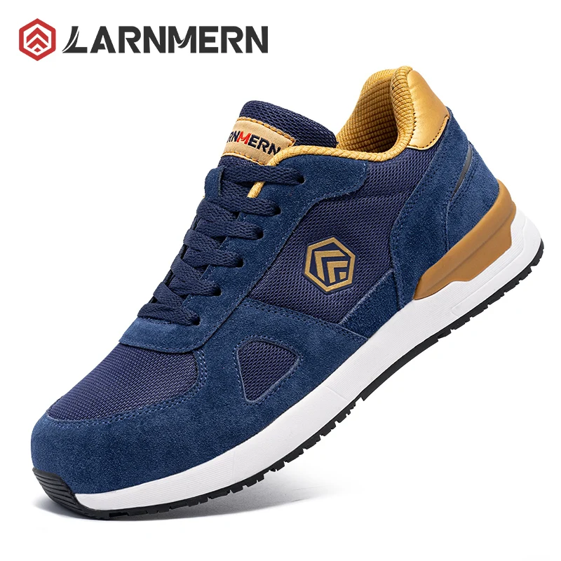 LARNMERN Fashion Breathable Safety Shoes for