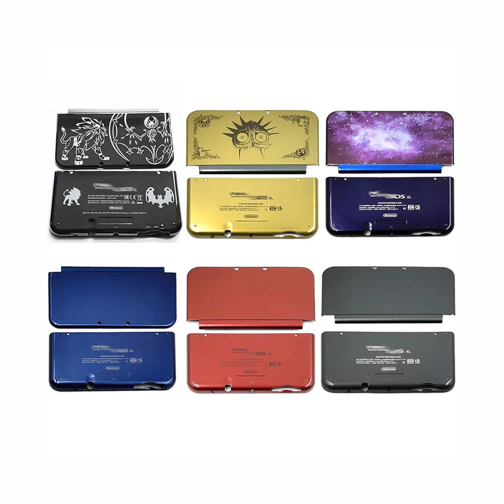 Top Bottom Front Back Housing Shell Case Cover Replacement For Nintendo New 3ds Ll Xl Faceplate
