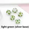 1 light green(silver base)