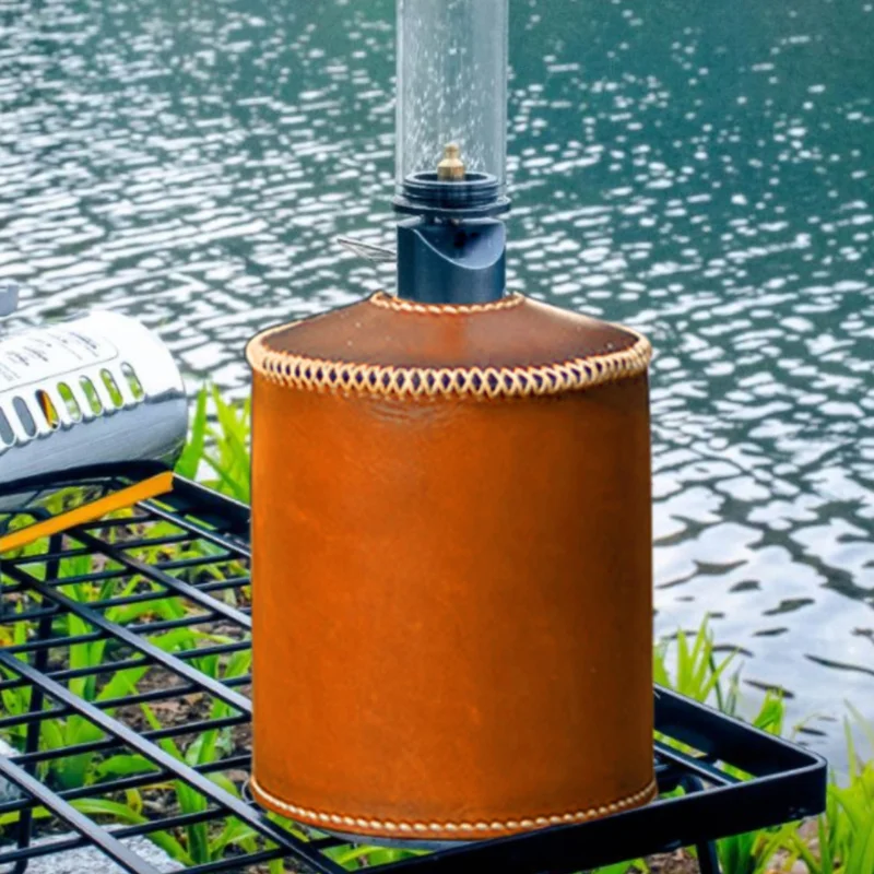 Faux Leather Gas Storage Tank Cover Holder Protective Case Outdoor