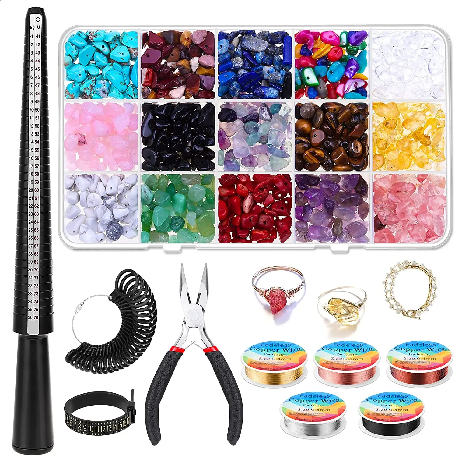 crystal jewelry making kit