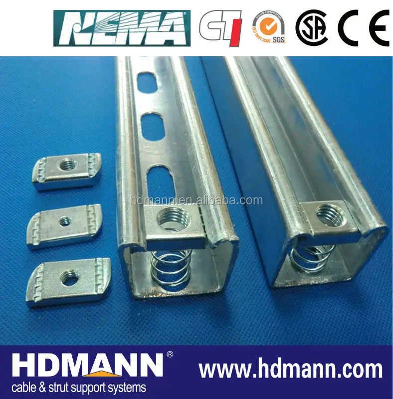 C E U L Certificated Support Metal Bracket Steel C Channel Unistrut