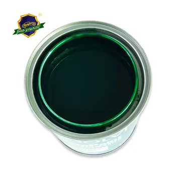 Acrylic Solvent High Coverage Auto Bright Green Color Car Paint