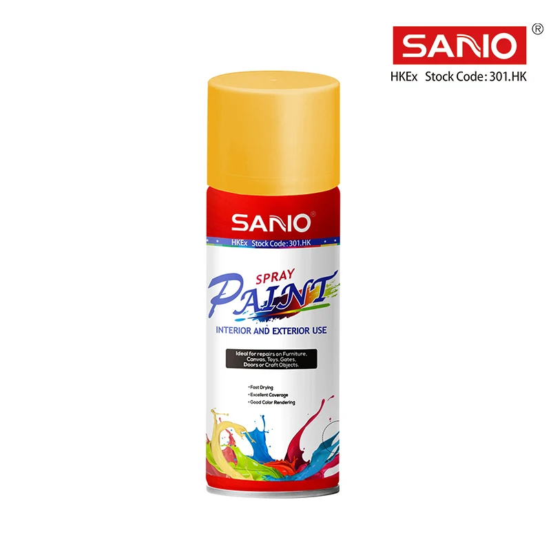 Sanvo Rust Prevention High Quality Painting 96 Zinc Spray Cold Galvanized Paint 400ml Aerosol