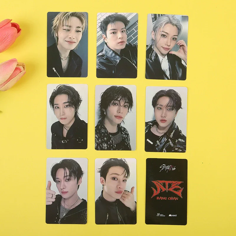 KPOP 8pcs/set Stray Kids World Tour DominATE Photocard SKZ Photo