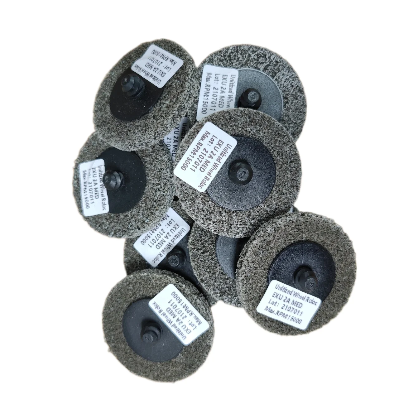 Mf Convolute Abrasive Wheel And Mf Brush Mf 2s Med 8x6x3 For Tank
