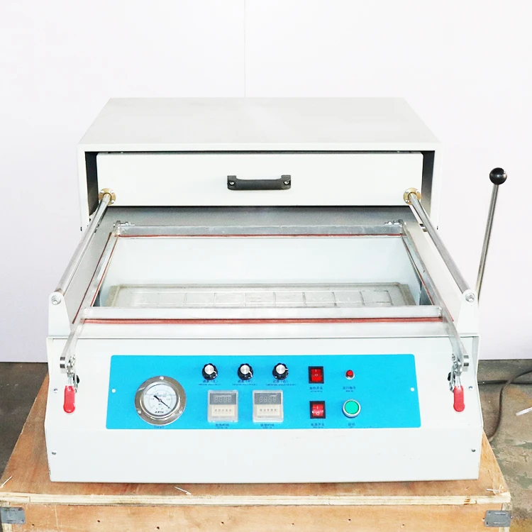 Depth Small Acrylic Vacuum Forming Machine Thermoforming for 3D Led Light and Mask