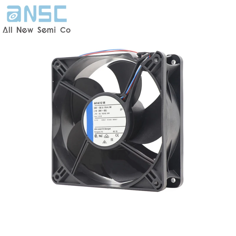 Original Axial fan 4414/12M 12038 DC24V 4.1W