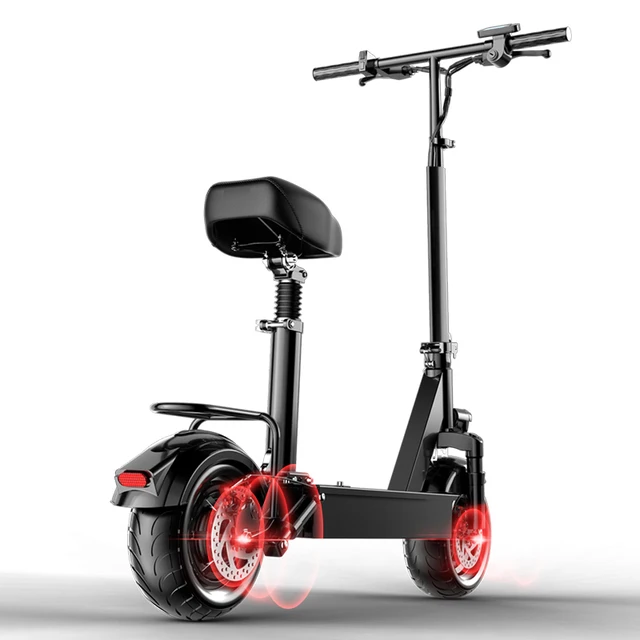 2024 Hot Selling Electric Scooter Bicycle High Power Electric Motorcycle 500W 48V Adult Electric Moped