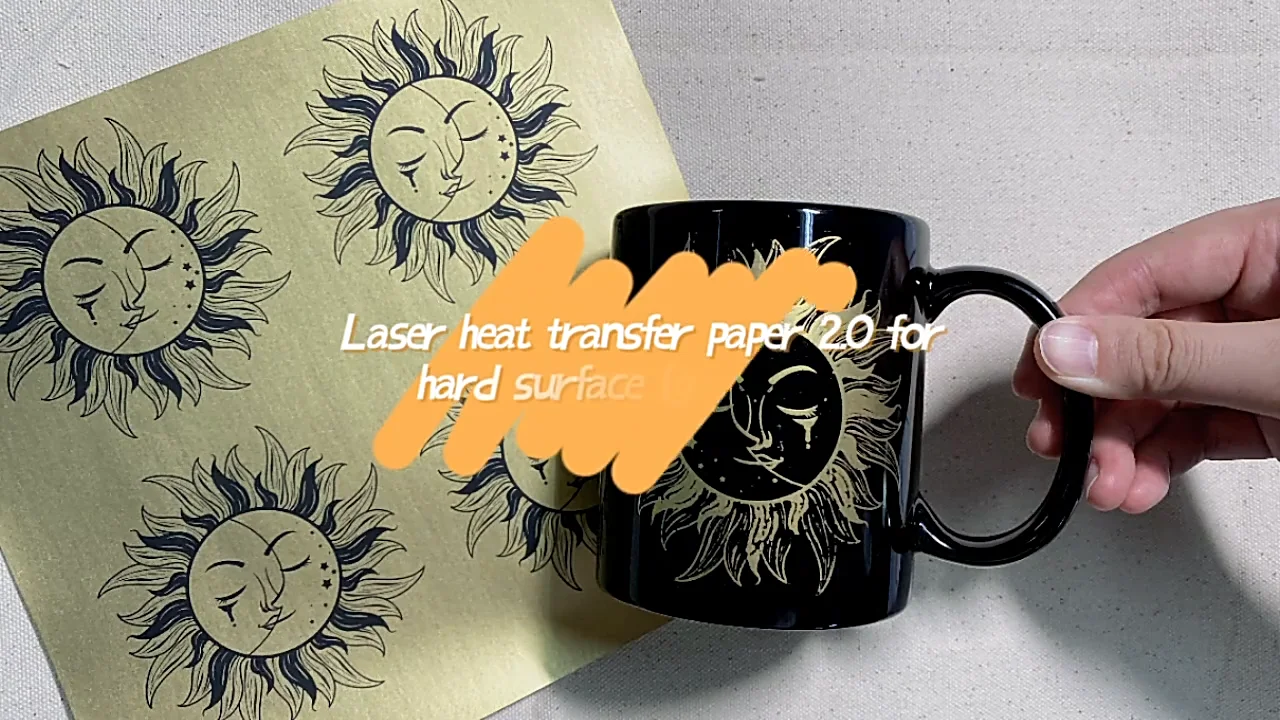 Winner Transfer Oem A4/a3 Gold Laser Uncoated Plastic Pens Heat