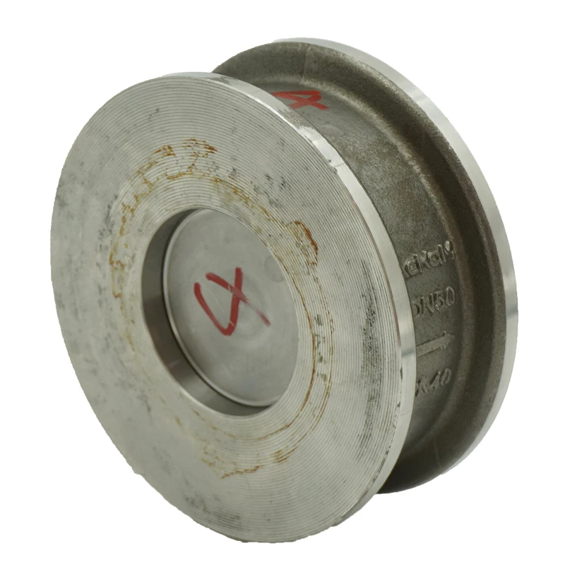 Sealing Prevents Backflow of Media Check Valve Wear-Resistant Easy to Disassemble Wafer Check Valve