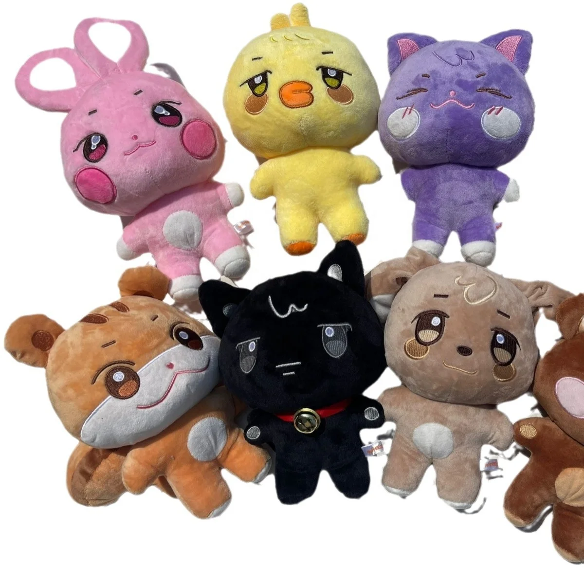 Anime Cartoon Plush Toys - ATEEZ Aniteez Stuffed Dolls