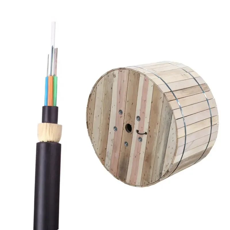 Heavy Duty Fiber Optic Cable 2 Core 4 6 12 24 48 Core Outdoor Ftth Adss Cable