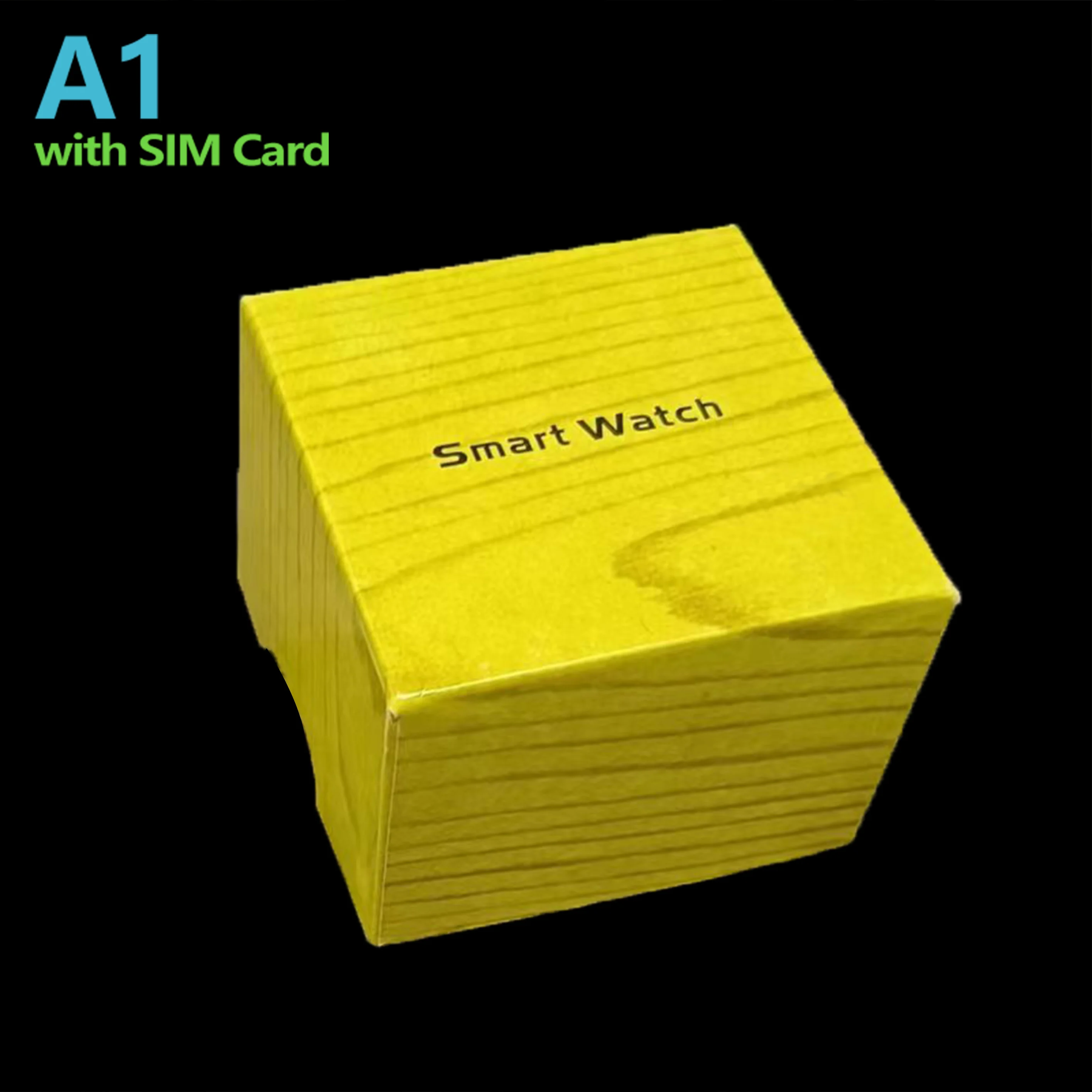 Hot Selling A1 Smart Watch With WIFI and SIM Card 4G Smartwatch Sim Card BT Call Phone Watch With Camera Reloj Inteligente