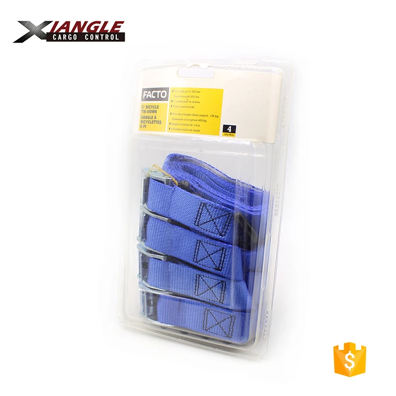 2.5cm 800kgs Ratchet Endless Loops Tie Down Buckle Straps Without Hooks With 304 Stainless Steel