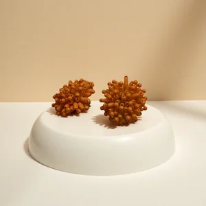 New Factory Wholesale Earrings American Retro Style  Pearl Fireworks Stud Earrings for Women