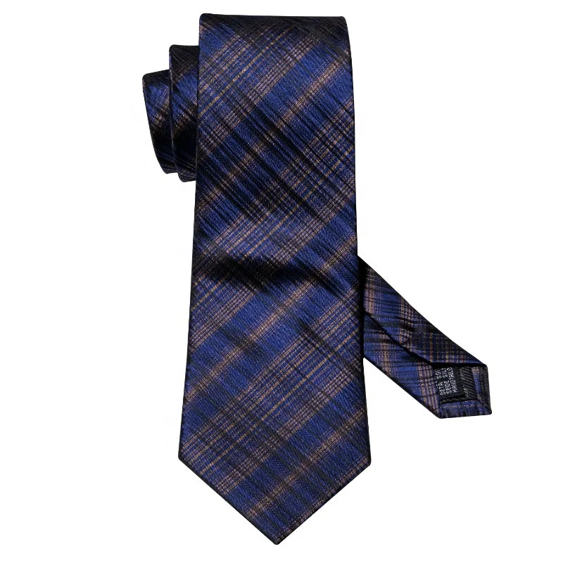 Wholesale High Quality Luxury Tie Jacquard Corbatas Striped Silk Neck ...