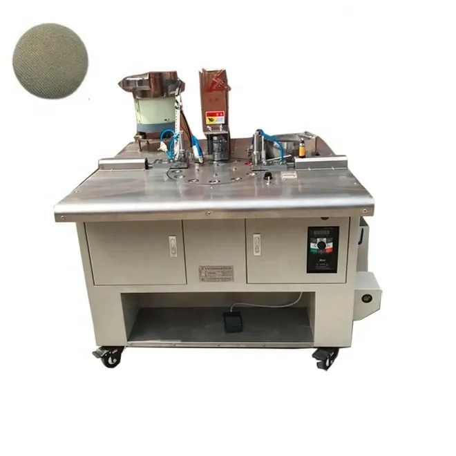 New Semi Automatic Button Press Machine for Upholstery Hat Cap Sofa Fabric Button Covering Press Making Machine Restaurant Use