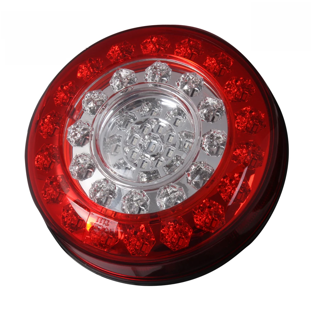 Vehicle 4 Inch Round Led Tail Light for Heavy Truck