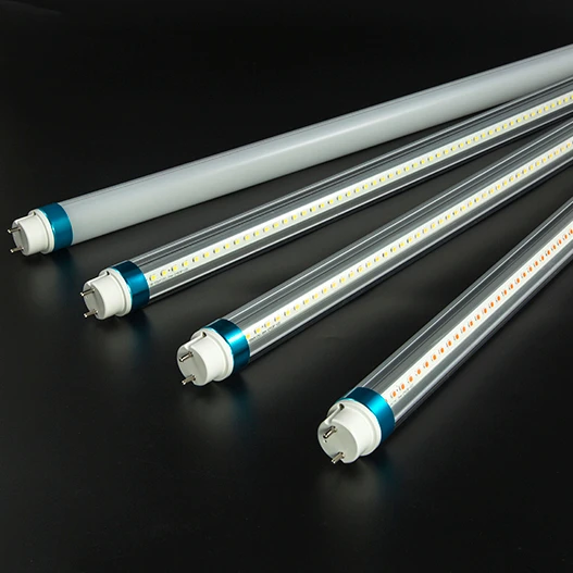 WICOOS 10 50 LED Tubes LED Customized T8 Led Tube Light 4ft Pink Color Led Tube Rgb for Factory Lighting Aluminum Led 3/4 Green